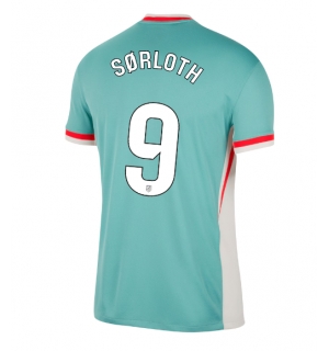 Atletico Madrid Alexander Sorloth #9 Bortedrakt 2024-25 Kortermet