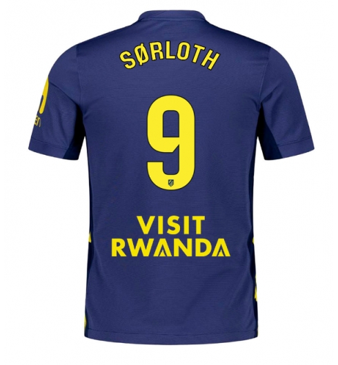 Atletico Madrid Alexander Sorloth #9 Bortedrakt 2025-26 Kortermet Atletico Madrid Alexander Sorloth #9 Bortedrakt 2025-26 Kortermet