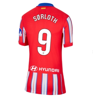 Atletico Madrid Alexander Sorloth #9 Hjemmedrakt Dame 2024-25 Kortermet