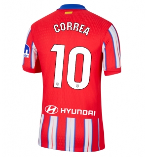 Atletico Madrid Angel Correa #10 Hjemmedrakt 2024-25 Kortermet