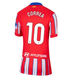 Atletico Madrid Angel Correa #10 Hjemmedrakt Dame 2024-25 Kortermet