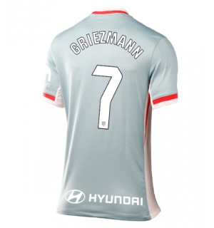 Atletico Madrid Antoine Griezmann #7 Bortedrakt Dame 2024-25 Kortermet