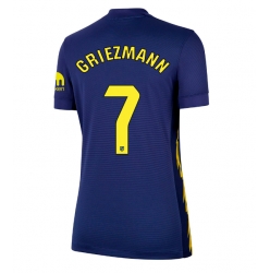Atletico Madrid Antoine Griezmann #7 Bortedrakt Dame 2025-26 Kortermet