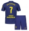 Atletico Madrid Antoine Griezmann #7 Bortedraktsett Barn 2025-26 Kortermet (+ Korte bukser)