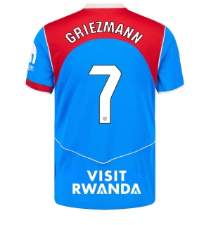 Atletico Madrid Antoine Griezmann #7 Tredjedrakt 2025-26 Kortermet