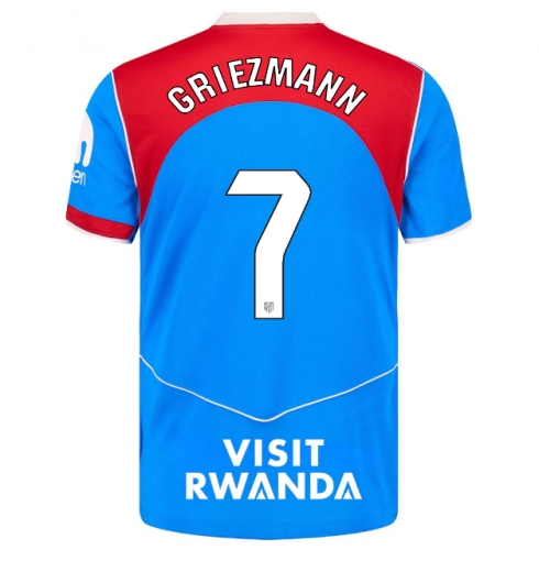 Atletico Madrid Antoine Griezmann #7 Tredjedrakt 2025-26 Kortermet Atletico Madrid Antoine Griezmann #7 Tredjedrakt 2025-26 Kortermet