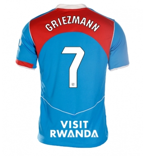 Atletico Madrid Antoine Griezmann #7 Tredjedrakt Dame 2025-26 Kortermet