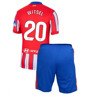 Atletico Madrid Axel Witsel #20 Hjemmedraktsett Barn 2024-25 Kortermet (+ Korte bukser)