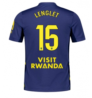 Atletico Madrid Clement Lenglet #15 Bortedrakt 2025-26 Kortermet