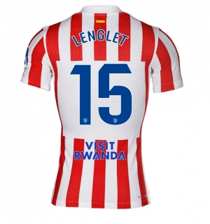 Atletico Madrid Clement Lenglet #15 Hjemmedrakt 2025-26 Kortermet