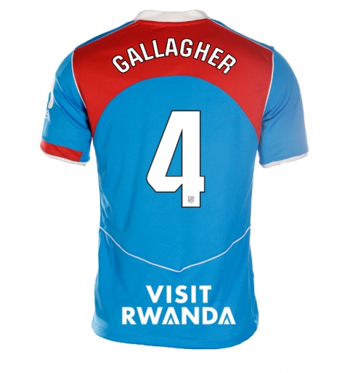 Atletico Madrid Conor Gallagher #4 Tredjedrakt Dame 2025-26 Kortermet Atletico Madrid Conor Gallagher #4 Tredjedrakt Dame 2025-26 Kortermet
