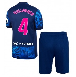 Atletico Madrid Conor Gallagher #4 Tredjedraktsett Barn 2024-25 Kortermet (+ Korte bukser)