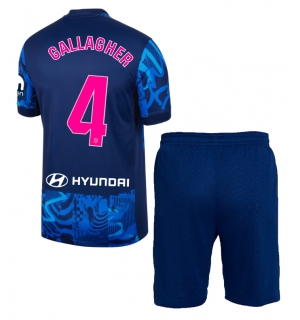 Atletico Madrid Conor Gallagher #4 Tredjedraktsett Barn 2024-25 Kortermet (+ Korte bukser)