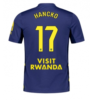 Atletico Madrid David Hancko #17 Bortedrakt 2025-26 Kortermet