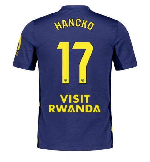 Atletico Madrid David Hancko #17 Bortedrakt 2025-26 Kortermet Atletico Madrid David Hancko #17 Bortedrakt 2025-26 Kortermet