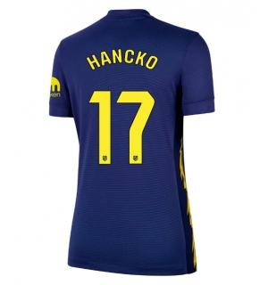Atletico Madrid David Hancko #17 Bortedrakt Dame 2025-26 Kortermet