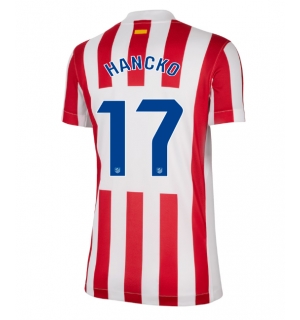 Atletico Madrid David Hancko #17 Hjemmedrakt Dame 2025-26 Kortermet