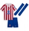 Atletico Madrid David Hancko #17 Hjemmedraktsett Barn 2025-26 Kortermet (+ Korte bukser)