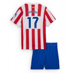 Atletico Madrid David Hancko #17 Hjemmedraktsett Barn 2025-26 Kortermet (+ Korte bukser)