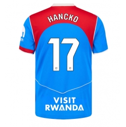 Atletico Madrid David Hancko #17 Tredjedrakt 2025-26 Kortermet