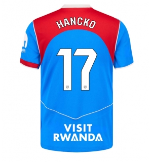 Atletico Madrid David Hancko #17 Tredjedrakt 2025-26 Kortermet
