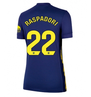 Atletico Madrid Giacomo Raspadori #22 Bortedrakt Dame 2025-26 Kortermet