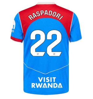 Atletico Madrid Giacomo Raspadori #22 Tredjedrakt 2025-26 Kortermet
