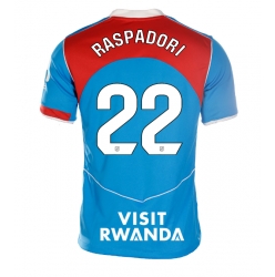 Atletico Madrid Giacomo Raspadori #22 Tredjedrakt Dame 2025-26 Kortermet