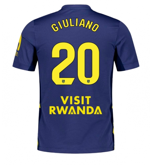 Atletico Madrid Giuliano Simeone #20 Bortedrakt 2025-26 Kortermet Atletico Madrid Giuliano Simeone #20 Bortedrakt 2025-26 Kortermet