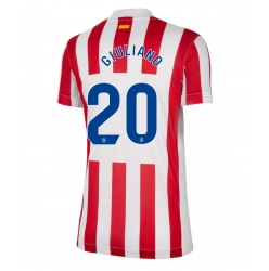 Atletico Madrid Giuliano Simeone #20 Hjemmedrakt Dame 2025-26 Kortermet