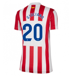 Atletico Madrid Giuliano Simeone #20 Hjemmedrakt Dame 2025-26 Kortermet