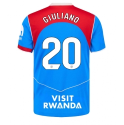 Atletico Madrid Giuliano Simeone #20 Tredjedrakt 2025-26 Kortermet