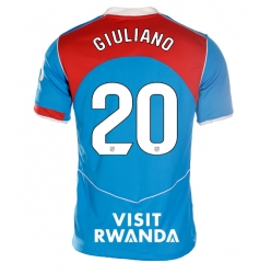 Atletico Madrid Giuliano Simeone #20 Tredjedrakt Dame 2025-26 Kortermet