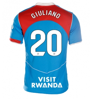 Atletico Madrid Giuliano Simeone #20 Tredjedrakt Dame 2025-26 Kortermet