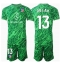 Atletico Madrid Jan Oblak #13 Keeper Bortedraktsett Barn 2024-25 Kortermet (+ Korte bukser)