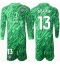 Atletico Madrid Jan Oblak #13 Keeper Bortedraktsett Barn 2024-25 Langermet (+ Korte bukser)