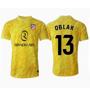 Atletico Madrid Jan Oblak #13 Keeper Tredjedrakt 2024-25 Kortermet