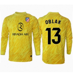Atletico Madrid Jan Oblak #13 Keeper Tredjedrakt 2024-25 Langermet
