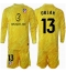 Atletico Madrid Jan Oblak #13 Keeper Tredjedraktsett Barn 2024-25 Langermet (+ Korte bukser)