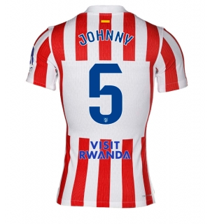Atletico Madrid Johnny Cardoso #5 Hjemmedrakt 2025-26 Kortermet
