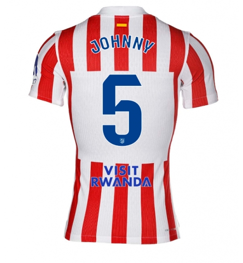 Atletico Madrid Johnny Cardoso #5 Hjemmedrakt 2025-26 Kortermet Atletico Madrid Johnny Cardoso #5 Hjemmedrakt 2025-26 Kortermet