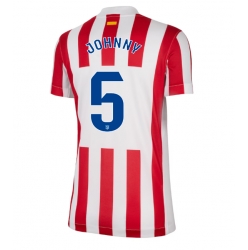 Atletico Madrid Johnny Cardoso #5 Hjemmedrakt Dame 2025-26 Kortermet