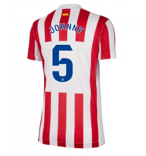 Atletico Madrid Johnny Cardoso #5 Hjemmedrakt Dame 2025-26 Kortermet