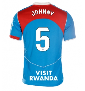 Atletico Madrid Johnny Cardoso #5 Tredjedrakt Dame 2025-26 Kortermet