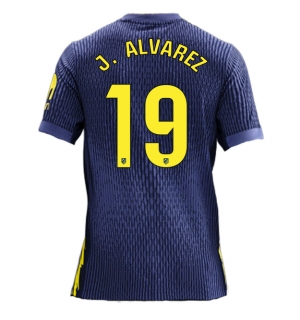 Atletico Madrid Julian Alvarez #19 Bortedrakt 2025-26 Kortermet