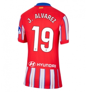 Atletico Madrid Julian Alvarez #19 Hjemmedrakt Dame 2024-25 Kortermet