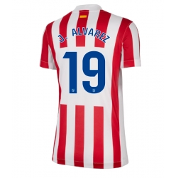 Atletico Madrid Julian Alvarez #19 Hjemmedrakt Dame 2025-26 Kortermet