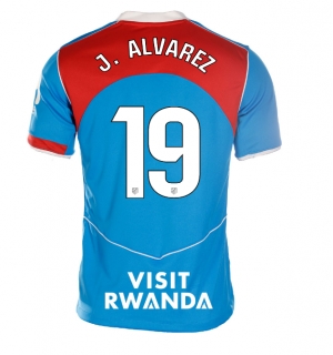 Atletico Madrid Julian Alvarez #19 Tredjedrakt Dame 2025-26 Kortermet