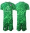 Atletico Madrid Keeper Bortedraktsett Barn 2024-25 Kortermet (+ Korte bukser)