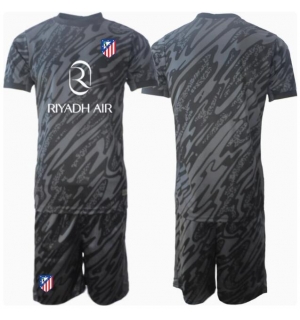 Atletico Madrid Keeper Hjemmedraktsett Barn 2024-25 Kortermet (+ Korte bukser)